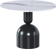 Black Ava Side Table